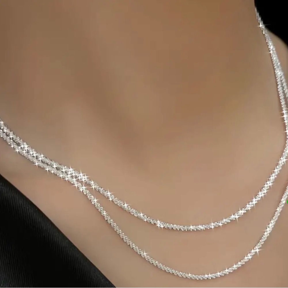 Silver necklace